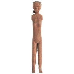 Antique Han dynasty stick woman