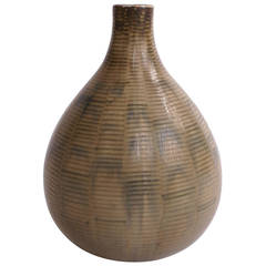 Vaso in gres di Axel Salto per Royal Copenhagen