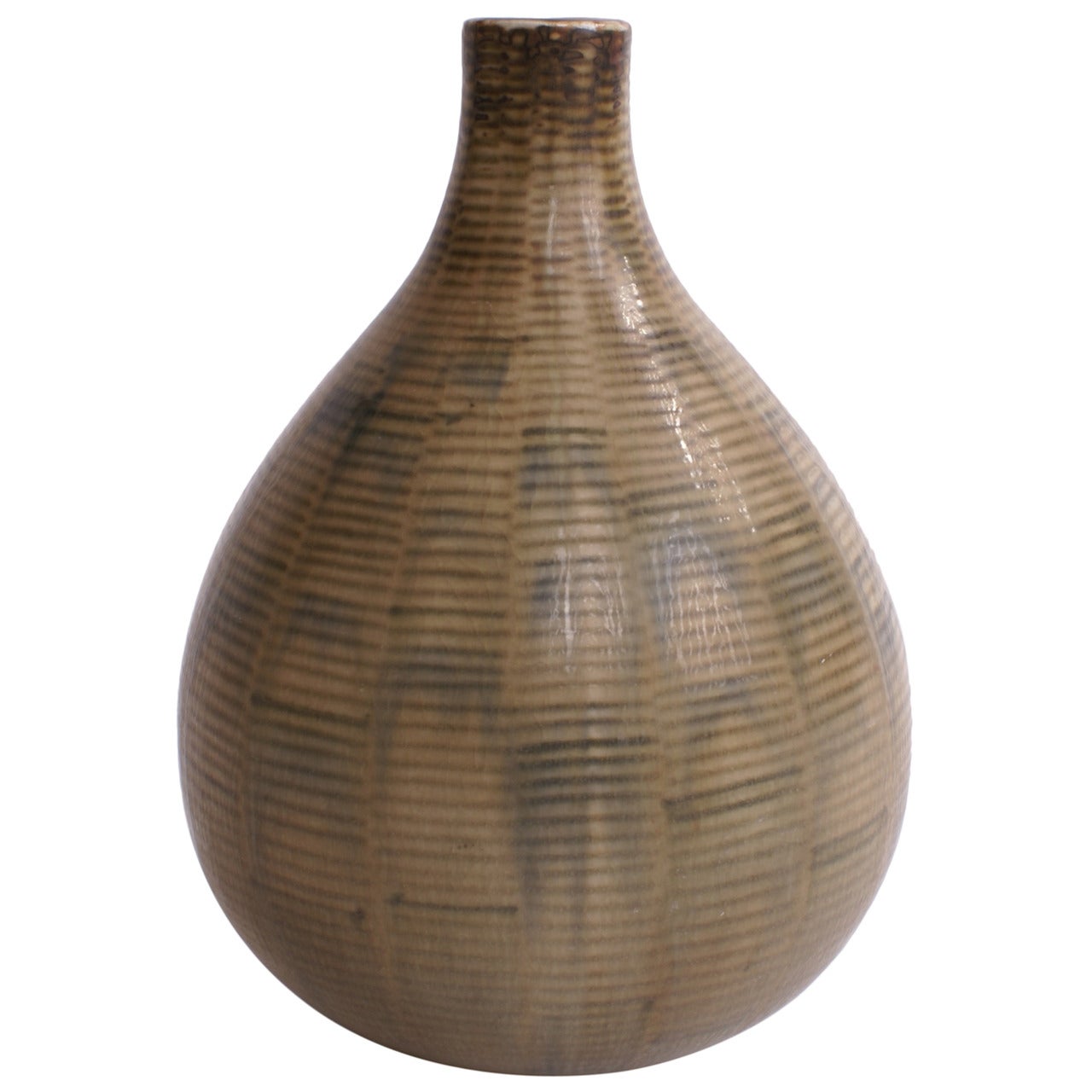 Axel Salto Stoneware Vase for Royal Copenhagen For Sale