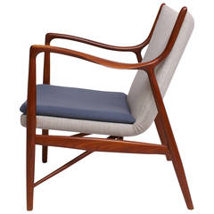 Finn Juhl NV45 Chair by Niels Vodder