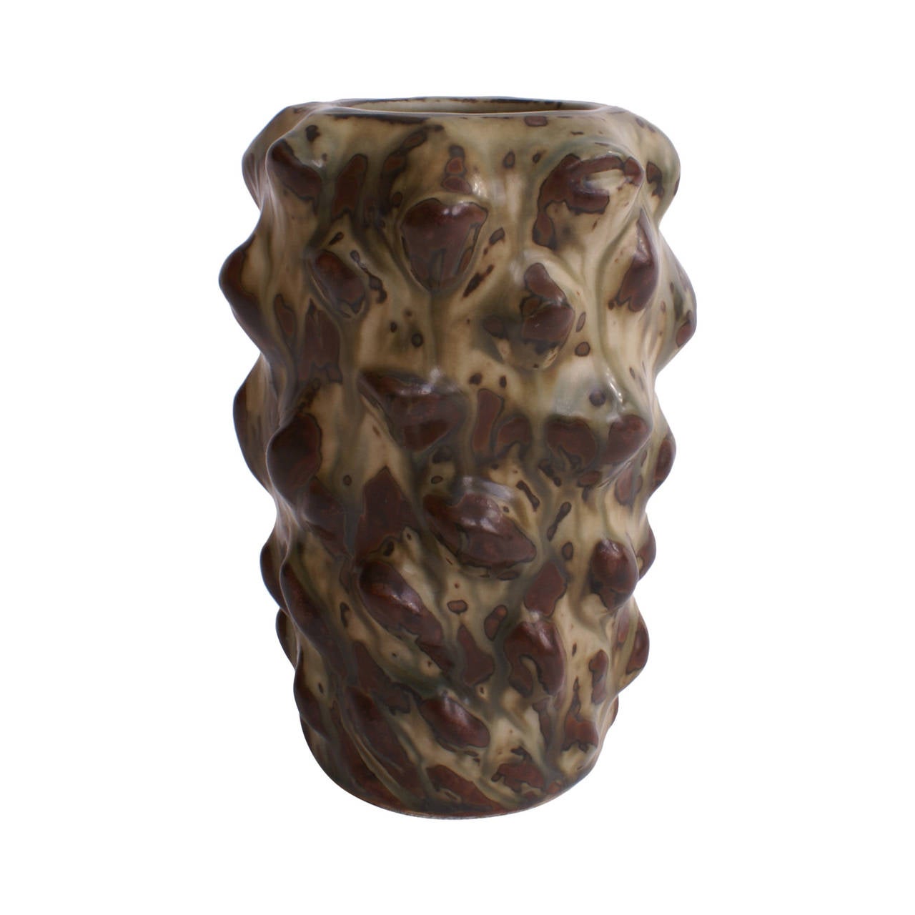 Axel Salto Vase in Sung Glaze for Royal Copenhagen For Sale 2