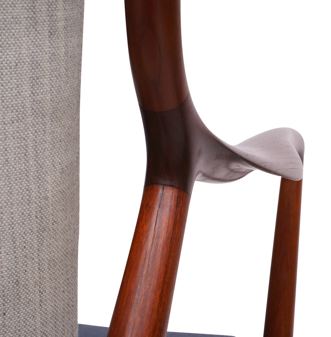 Fabric Finn Juhl NV45 Chair by Niels Vodder