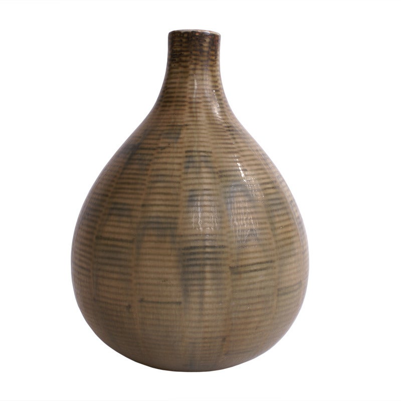 Danish Axel Salto Stoneware Vase for Royal Copenhagen For Sale