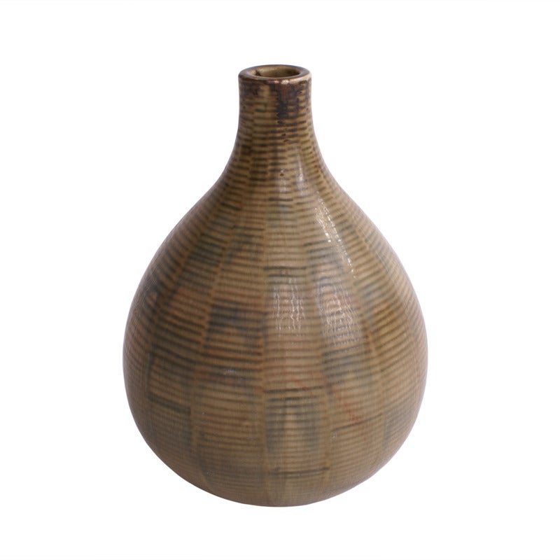 Axel Salto Stoneware Vase for Royal Copenhagen For Sale 5