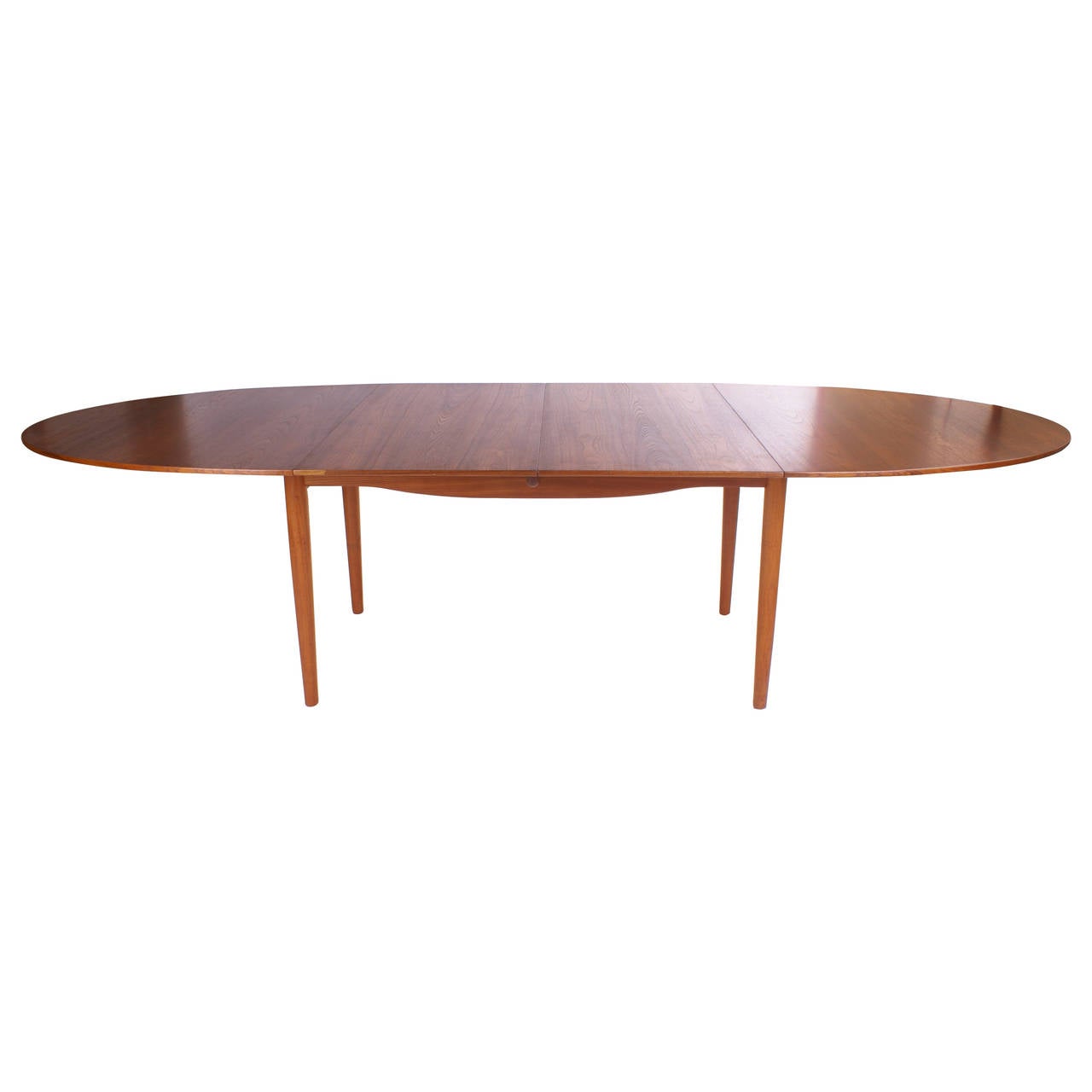 Finn Juhl 'Judas' Extendable Dining Table for Niels Vodder at 1stDibs