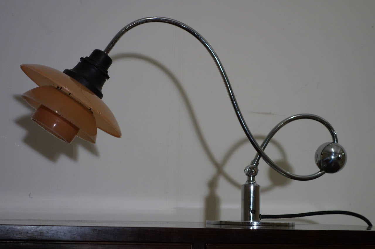 Poul Henningsen Extremely Rare Piano Lamp In Excellent Condition In Copenhagen, DK