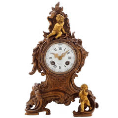 French Mantel Clock by Coste, Aubenas, circa 1880