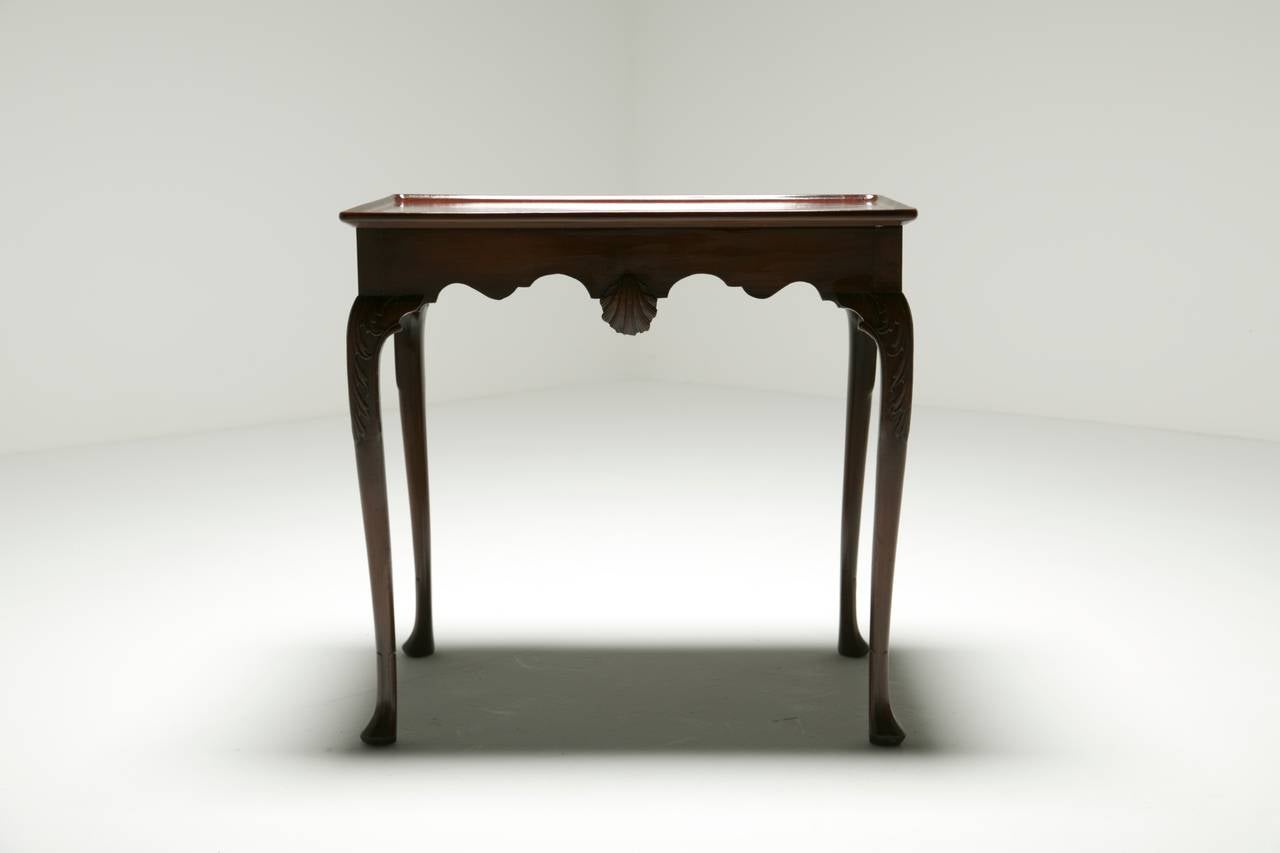 George III Mahogany Silver Table