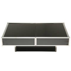 Maison Lancel Cocktail or Coffee Table with Internal Bar