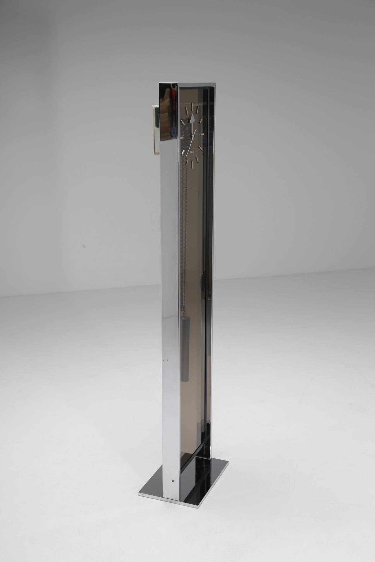 Mid-Century Modern Grandmother Clock by Howard Miller