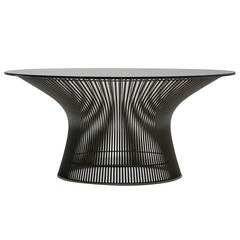 Bronze Warren Platner Coffee Table for Knoll International