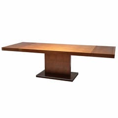 Beautiful Milo Baughman Style Dining Table by Founders