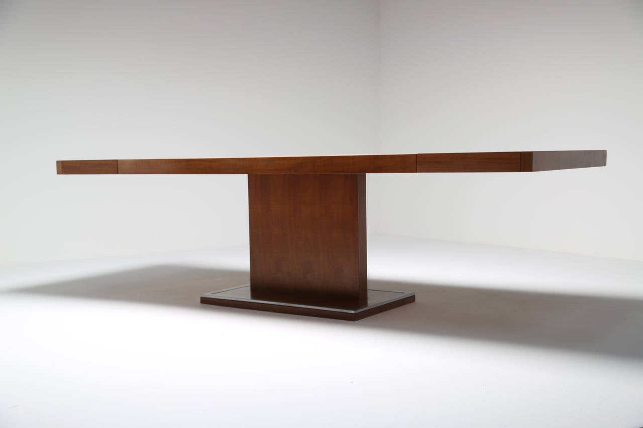 American Beautiful Milo Baughman Style Dining Table by Founders