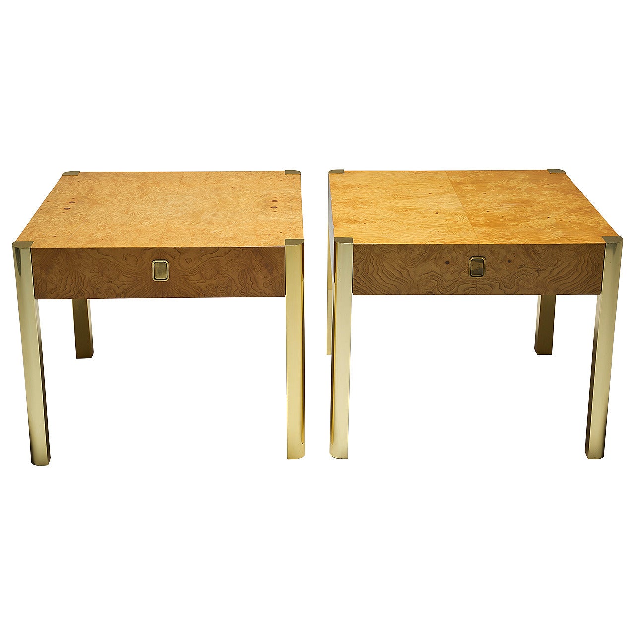 Mid-century end tables by Century Furniture For Sale