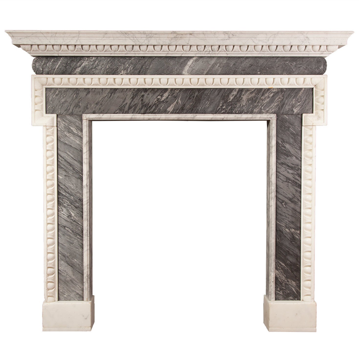 Antique Mantel from the George II Period in the Manner of Batty Langley