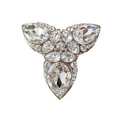 Vintage Christian Dior by Galliano Gobsacking Crystal Pin