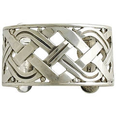 1950 Hector Aguilar Sterling Silver Cuff Bracelet 