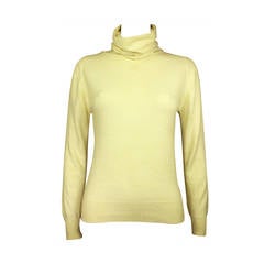 Givenchy Sport 1970s Creme Turtleneck