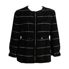 YVES SAINT LAURENT Edition 24 Cropped Wool Jacket