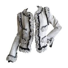 Chanel Fringe Fantasy Tweed Jacket