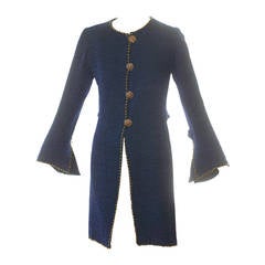 Vintage Provenance Nan Kempner Ungaro Haute Couture Beaded Cardigan