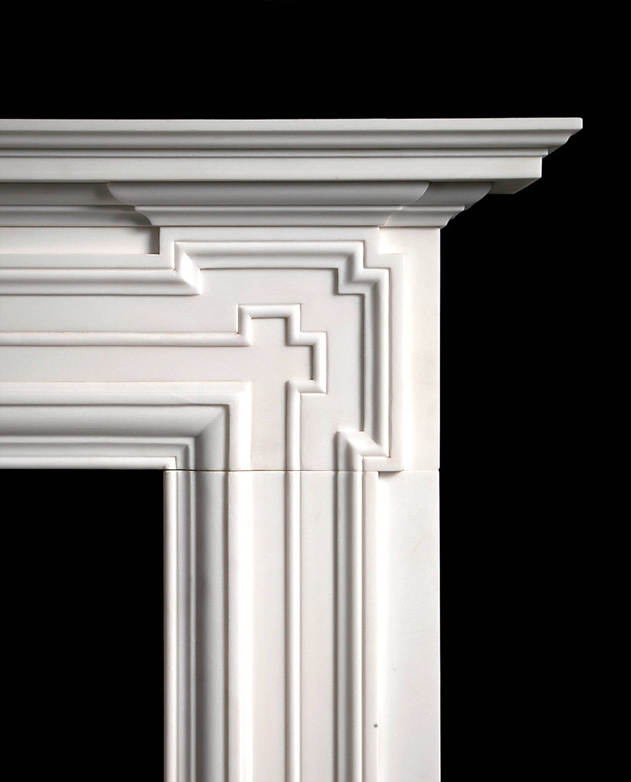 Georgian Windsor Marble Fireplace