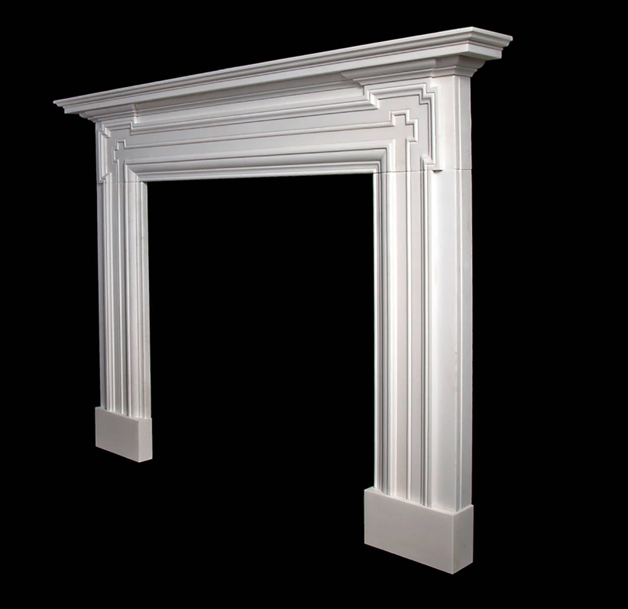 Irish Windsor Marble Fireplace
