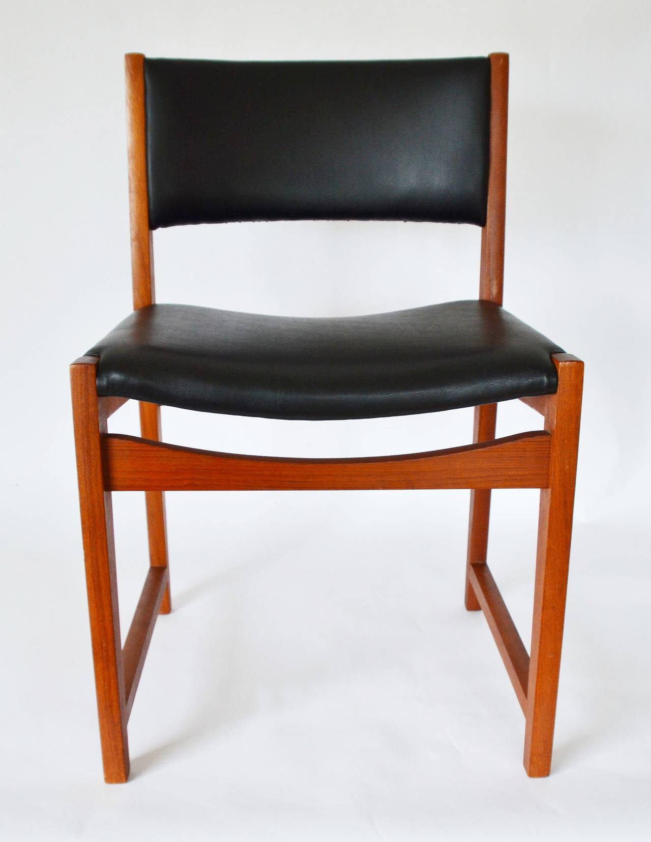 Set of Four Peter Hvidt No. 350 Danish Teak Dining Chairs, 1960s In Excellent Condition In Hausmannstätten, AT