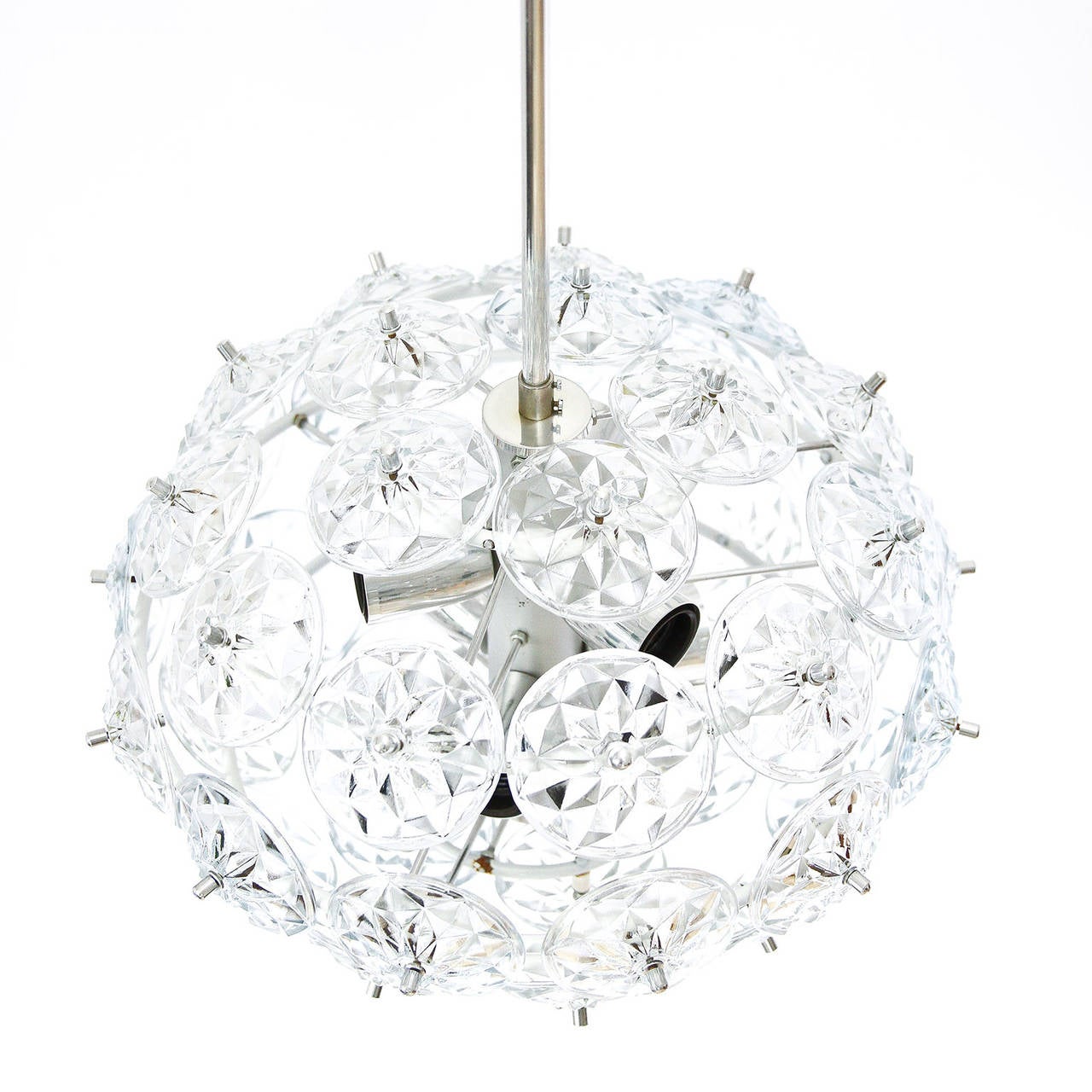 sputnik chandelier chrome