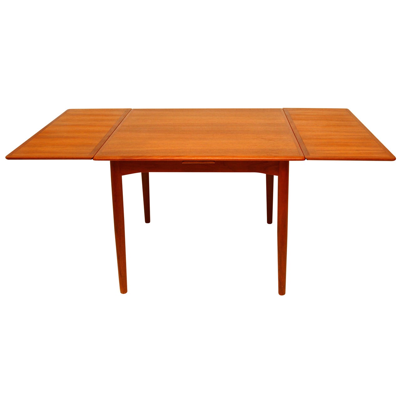 Extension Dining Table Teak Danish Modern
