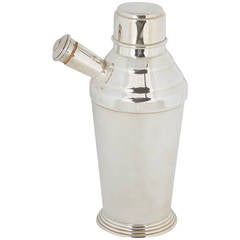 Vintage Cocktail Shaker with Spout