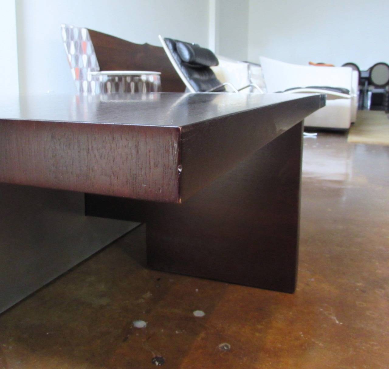 Contemporary David Gulassa Planked Coffee Table For Sale