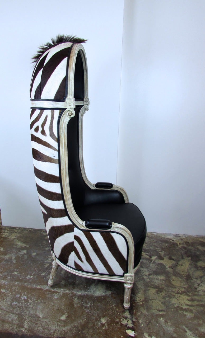 Interior Crafts Zebra Canopy Chair