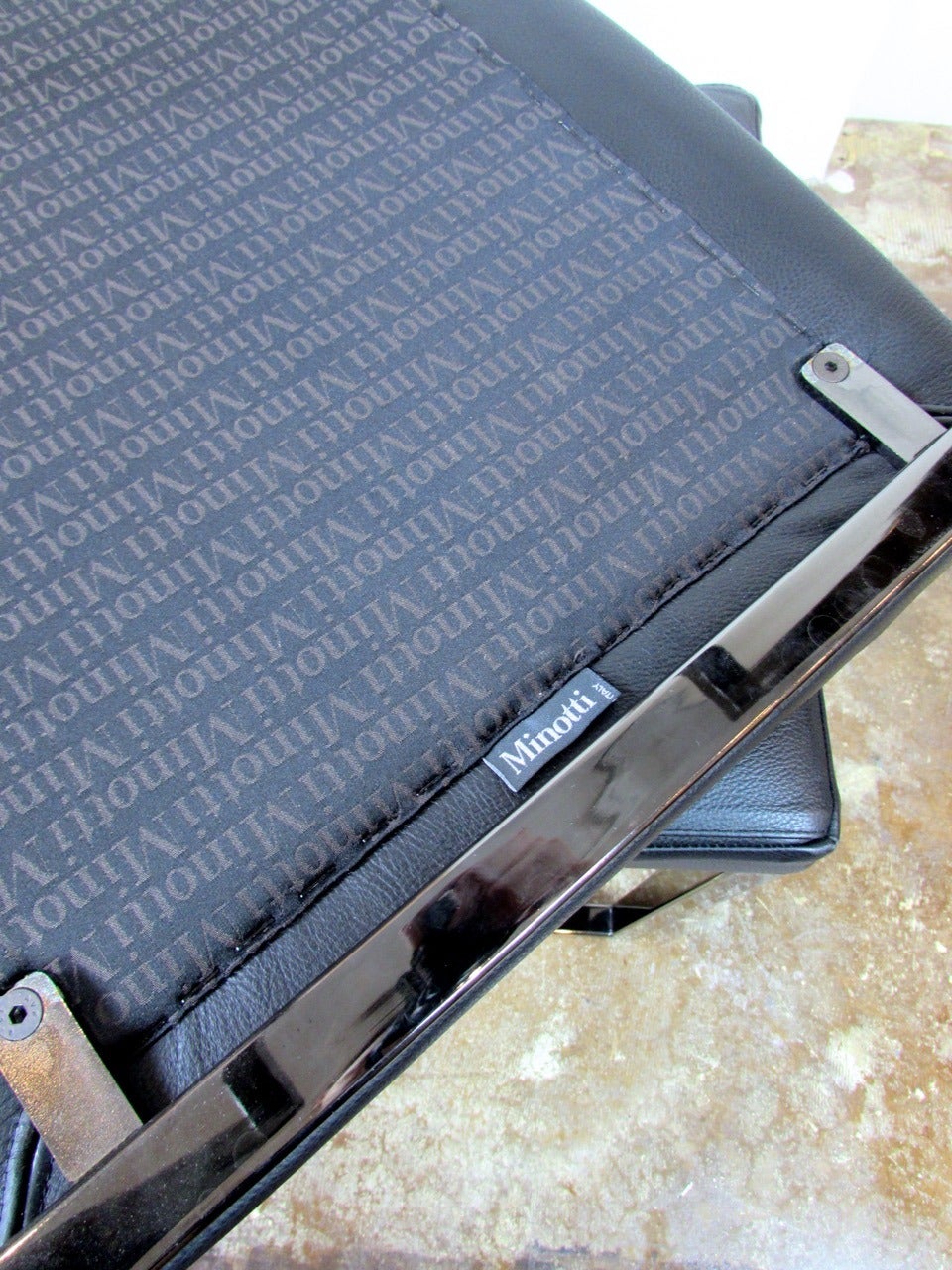 Pair of Minotti Monge Stools 1