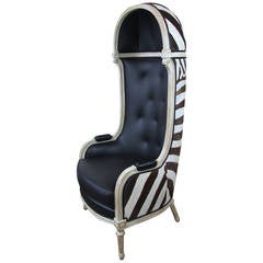 Interior Crafts Zebra Canopy Chair