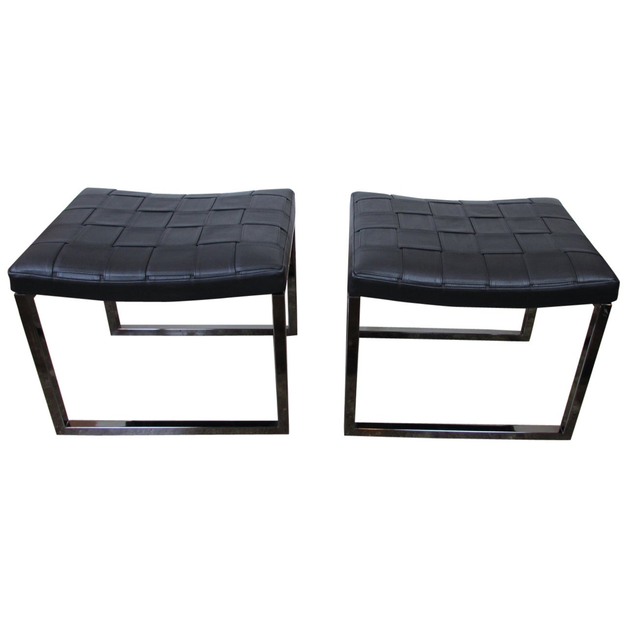 Pair of Minotti Monge Stools
