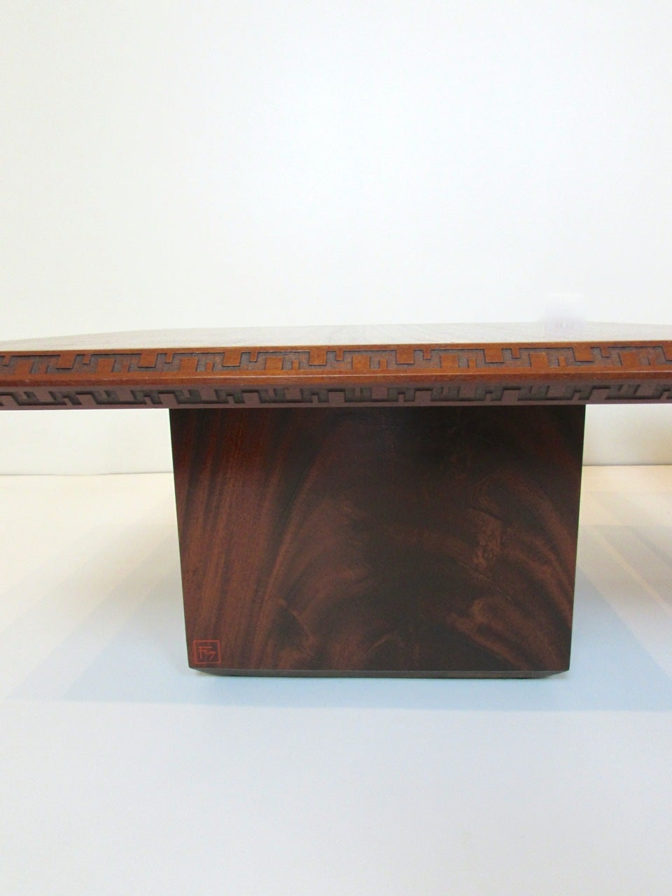 20th Century Pair of Frank Lloyd Wright Side Tables