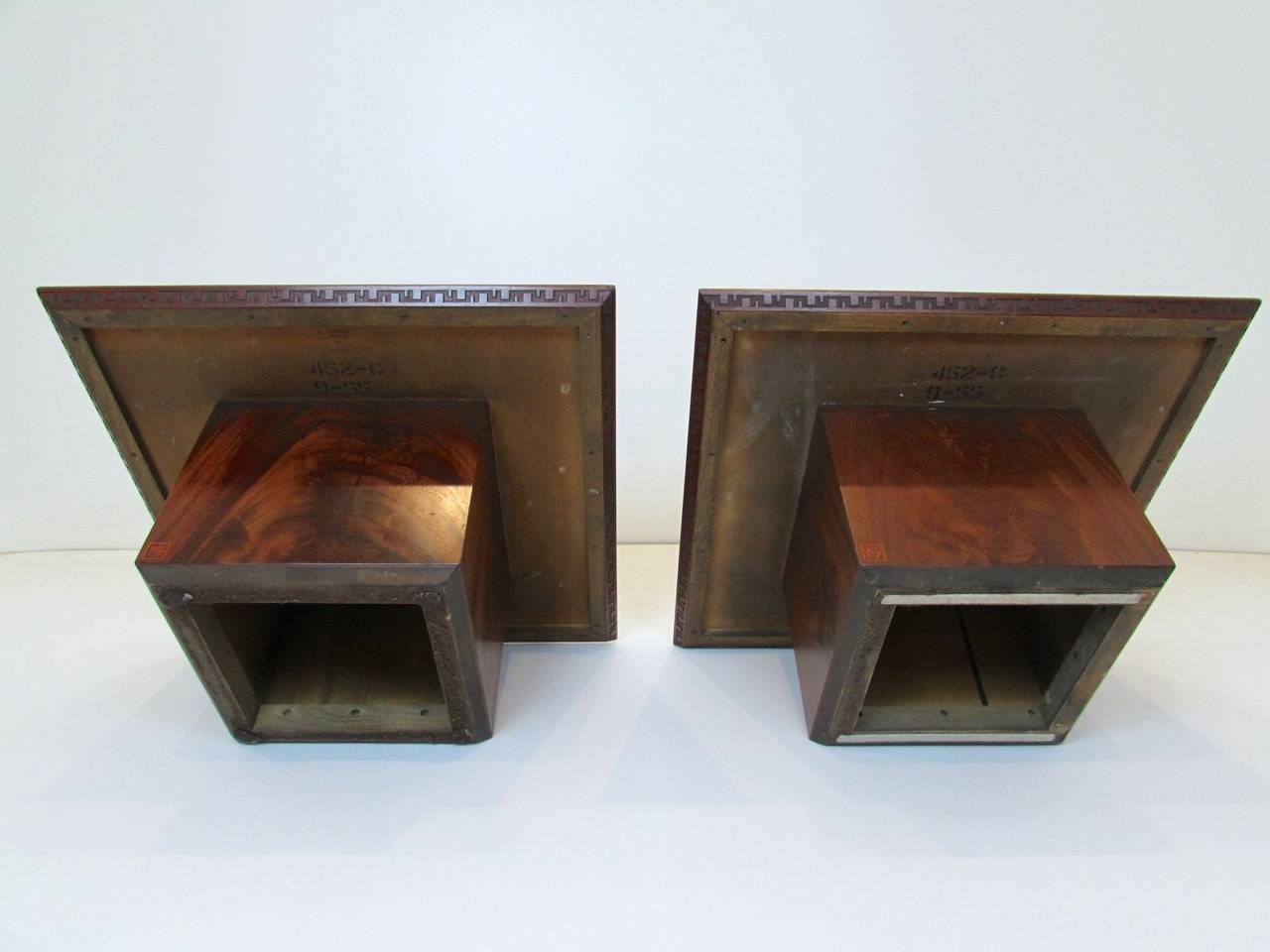 Pair of Frank Lloyd Wright Side Tables 2