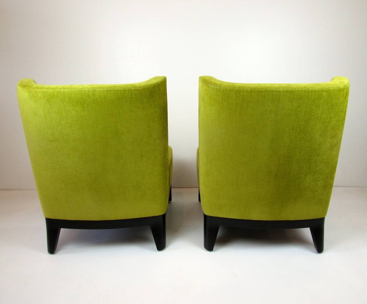Pair of Christian Liaigre for Holly Hunt Mandarin Chairs 2