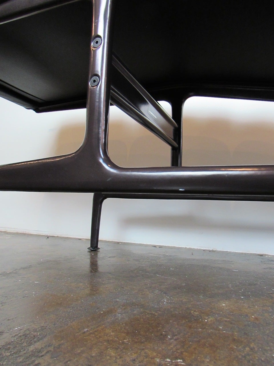 Leather Eames Chaise for Herman Miller