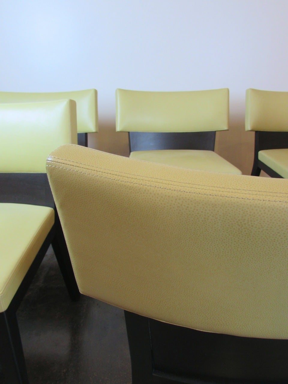 Set of Six Christian Liaigre for Holly Hunt Dining Chairs 1