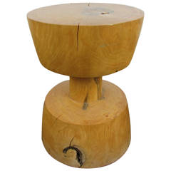 Chris Lehrecke Turned Wooden Pedestal