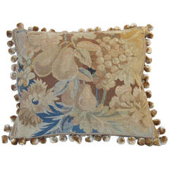 Early 19th Century Aubusson Tapestry Pillow