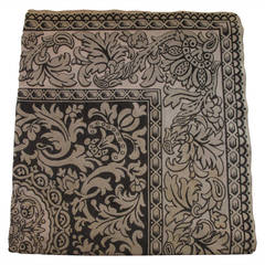 Arts & Crafts Era Velvet Textile Panel