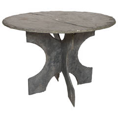 Vintage Table d' Ardoise, 1960