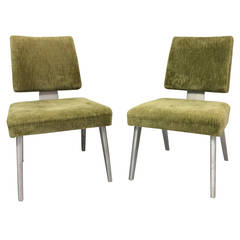 Pair General Fireproofing Company side chairs