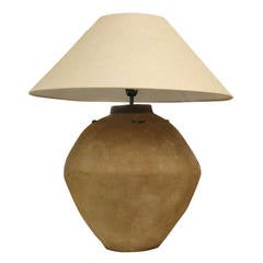 Terracotta Pottery Lamp