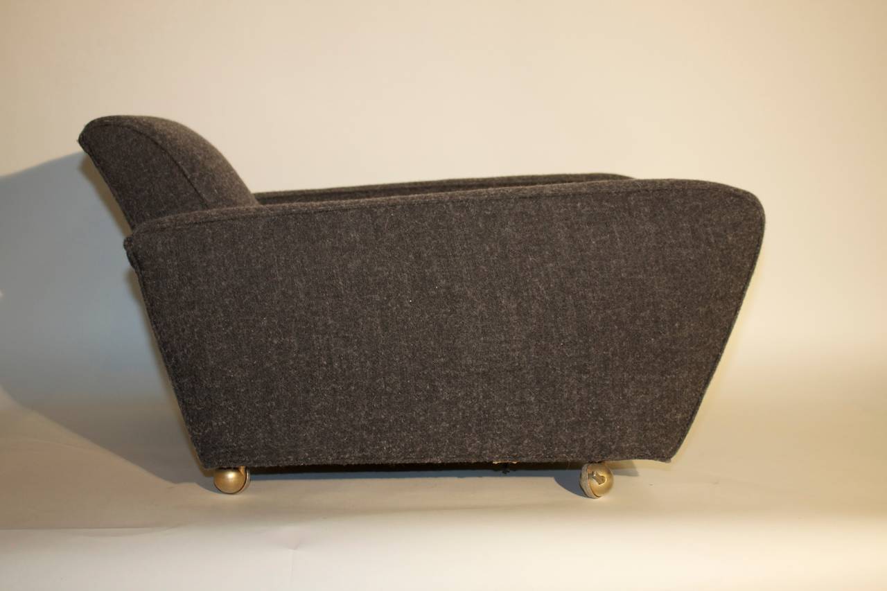  Art Deco Machine Age Speed Chair by Paul Frankl, circa 1940s For Sale 1