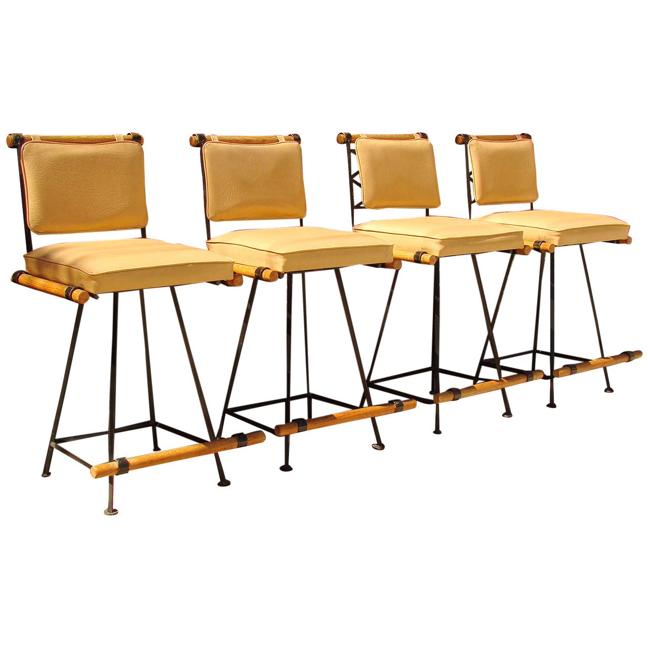 Four Counter Stools by Cleo Baldon, Vintage Originals