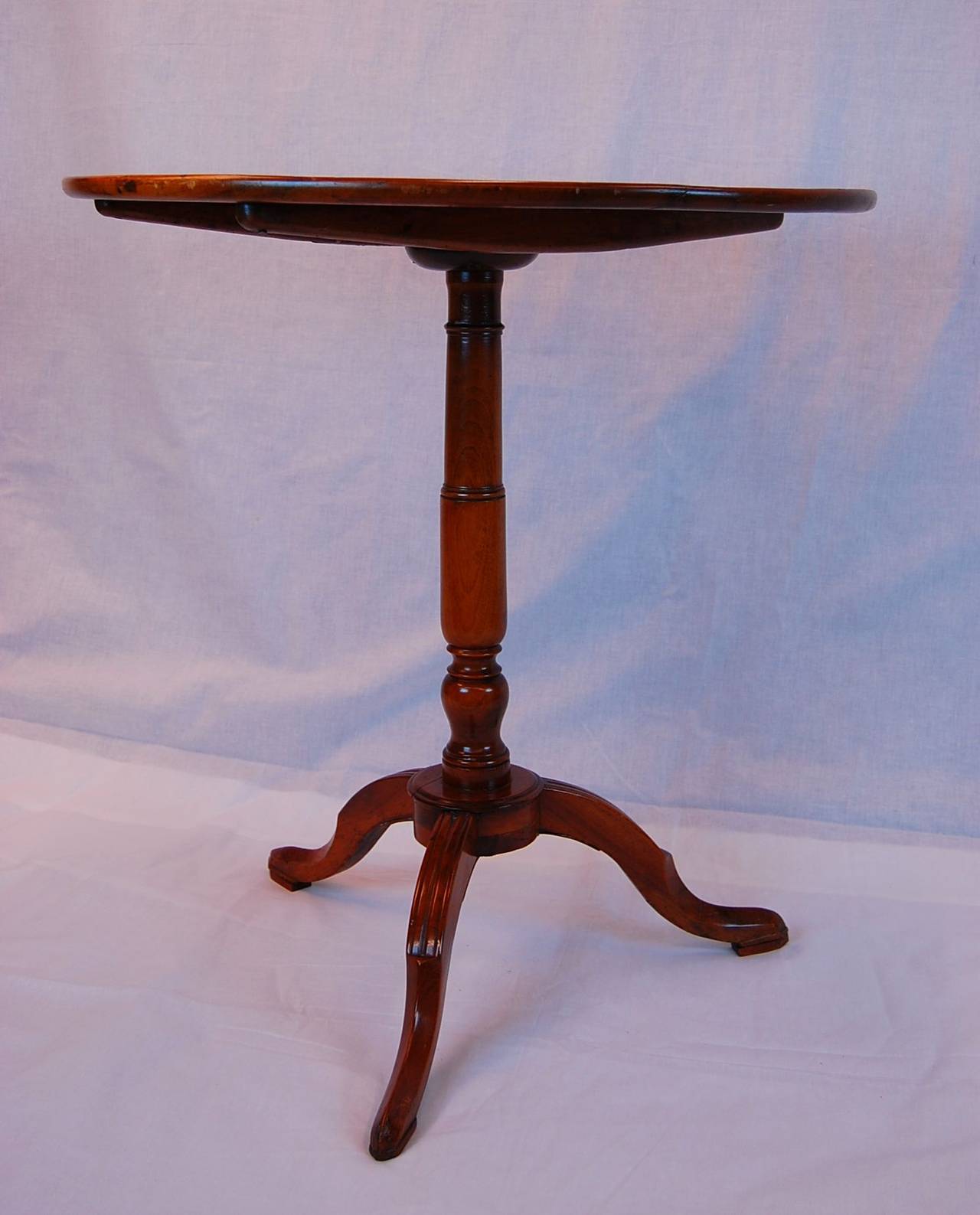 French Louis XVI Period Mahogany Gueridon For Sale